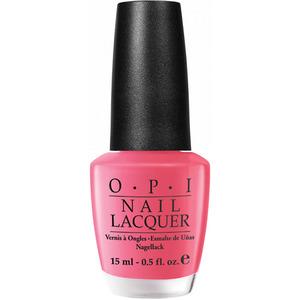 OPI Strawberry Margarita är en feminin klar rosa färg från OPI's Mexico Collection.