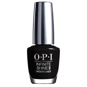 Få en långvarig manikyr med OPI We're in the Black från OPI's Infinite Shine-serie!