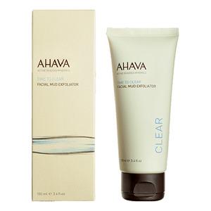 Ahava Facial Mud Exfoliator renar och stimulerar cellförnyelsen, vilket ger dig en fräsch och strålande hud.