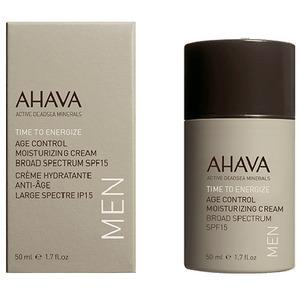 Ahava Men Age Control Moisturizing Cream SPF15 är en lätt och snabbabsorberende anti-aging kräm med SPF15.