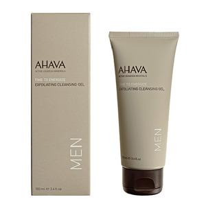 Ahava Men Exfoliating Cleansing Gel är en daglig mikroscrub som avlägsnar smuts före rakning