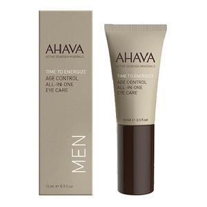 Ahava Men Age Control All-In-One Eye Caro är en multifunktionell ögonkräm som bekämpar tecken på åldrande och trötta ögon.