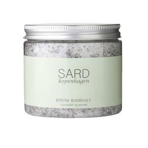 SARD Epsom badsalt med lavendel och mynta är ett mycket milt och rengörande salt.