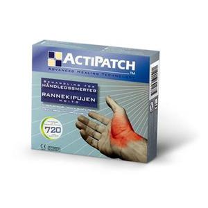 ActiPatch behandlar hand/fotskador med hjälp av impulsbehandling. Svullnad och smärta reduceras omedelbart.