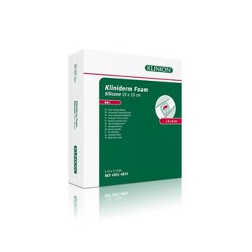 Kliniderm Foam Silikon Skumförband 10 x 10 cm - 5 st