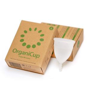 Hjälp till att skydda miljön, din ekonomi och dig själv genom att byta till menskoppen OrganiCup!