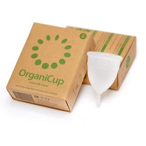 Hjälp till att skydda miljön, din ekonomi och dig själv genom att byta till menskoppen OrganiCup!