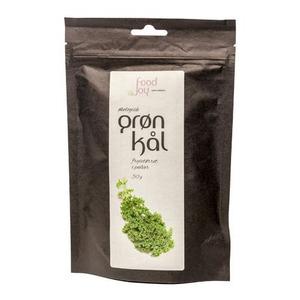 Frystorkat ekologiskt grönkålspulver.