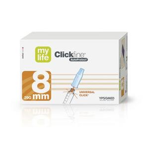 MyLife Clickfine Autoprotect Pennkanyl steril 8 mm - 100 st Med24.se