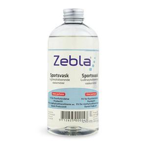 Tvätta träningskläderna med Zebla Sport Wash utan parfym.