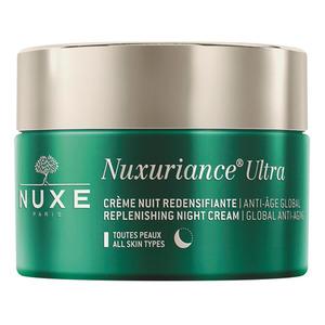 Nuxe Nuxuriance Ultra Night Cream återupplivar hudens naturliga lyster medan du sover och rynkor reduceras.