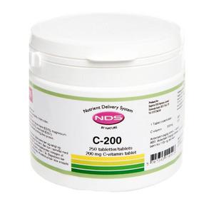 NDS-200 C-vitamin - 250 tabletter