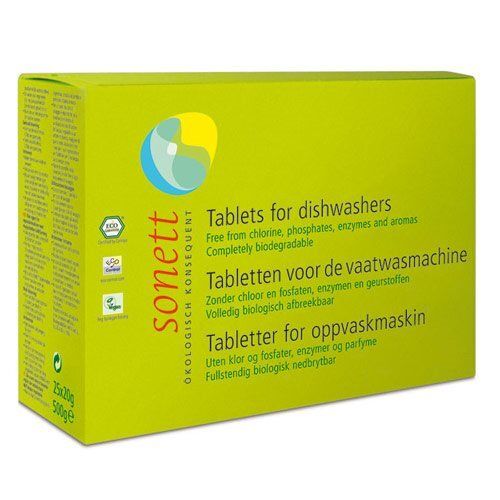 Sonett Diskmaskinstabletter 25 x 20 g - 500 g