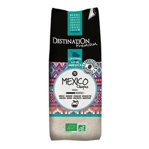 Ett ekologiskt, malt, delikat gourmetkaffe.