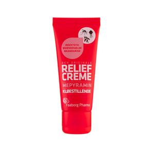Faaborg Pharma Relief Creme - minskar klåda och obehag efter insektsstick.