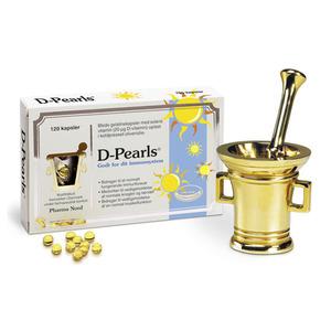 D-Pearls Vitamin D 20 mcg - 120 kapslar