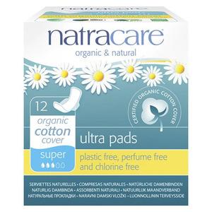Natracare Binda Super med Vingar - 14 st