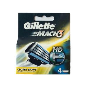 Gillette Mach3 rakblad - 4 st