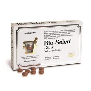 Bio-Selen + Zink - 360 tabletter