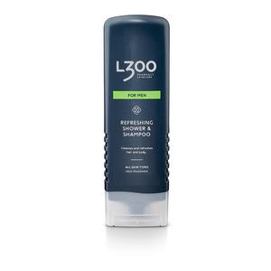 L300 Men Shower & Shampoo - 250 ml duschtvål och schampo i ett