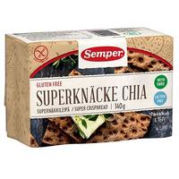 Semper knäckebröd med chiafrö - 140 g