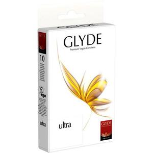 Glyde vegan kondomer naturgummi - ultra i förpackning