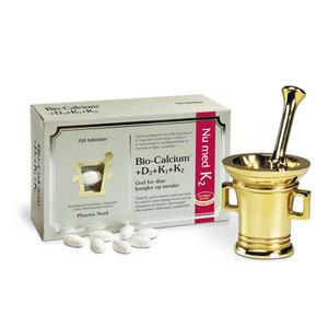 Bio-Calcium + D3 + K1 + K2 - 150 tabletter