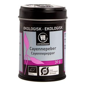 Urtekram Cayennepeppar Eko - 30 g