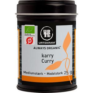 Urtekram Medelstark Curry Eko - 24 g