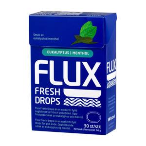 Flux Fresh Drops Menthol - tablett mot dålig andedräkt