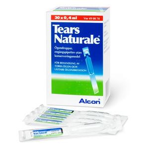 Alcon Tears Neutrala Ögondroppar - pipetter samt förpackning