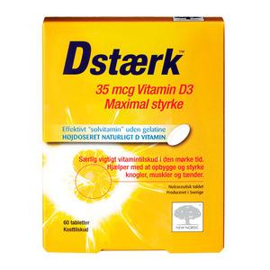 New Nordic DStærk 35 mcg - 60 tabletter