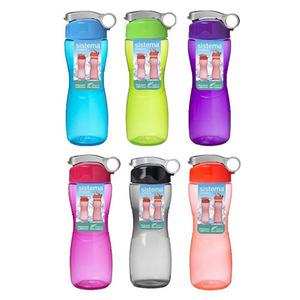 Sistema Hourglass Vattenflaska 645 ml flera färger