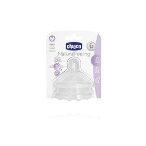 Chicco Flasknapp Step up 6m+ fast flow - 2 stycken i förpackning