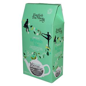 English Tea Shop Loving Care Tea Refresh me eko - ekologiskt, koffeinfritt te, smaksatt med grönmynta, eukalyptusblad och citronmyrten