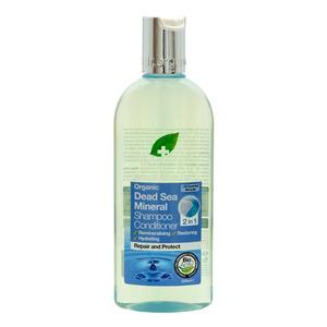 Dr. Organic Dead Sea Mineral Shampoo & Conditioner är en 2in1 produkt som rengör och vårdar håret