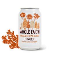 Whole Earth Ginger Soda i burk eko - 330 ml