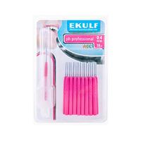 Ekulf PH Professional Mellanrumsborste - 18 st - 0,4 mm - Rosa