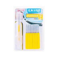 Ekulf PH Professional Mellanrumsborste - 18 st - 0,7 mm - Gul