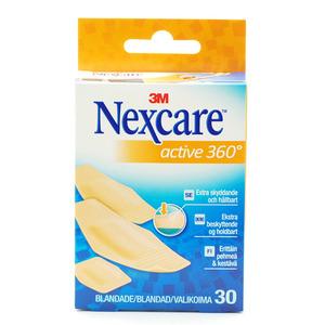 Nexcare 3M Active strips 360 grader 3 storlekar - 30 stycken