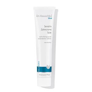 Dr. Hauschka Sensitive Saltwater Toothpaste är naturlig, skonsam och lämplig för tänder med blottade tandhalsar Med24.se