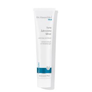 Dr. Hauschka Fortifying Mint Tandkräm är en stärkande tandkräm med antiinflammatorisk effekt och fräsch mintsmak Med24.se
