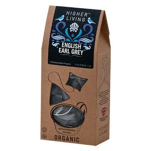 Higher Living English Earl Grey Tea eko - ekologiskt Earl Grey te