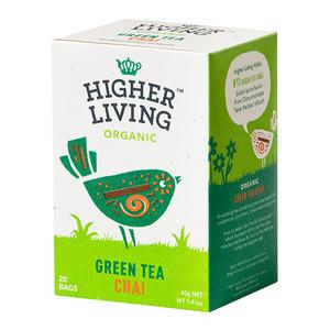Higher Living Green Chai Tea eko - ekologiskt grönt chai-te