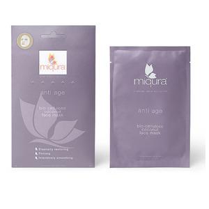 Miqura Sheetmask Anti age - innehåller antioxidanter som ger en omedelbar boost