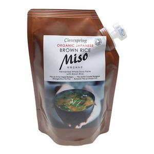 Clearspring Miso Brunt ris - 300 g