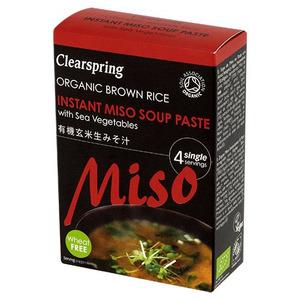 Clearspring Misosoppa Paste 4 x 15 g eko - 60 g