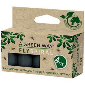 A Green Way Fly Spiral - 4 st - minimerar flugorna hemma