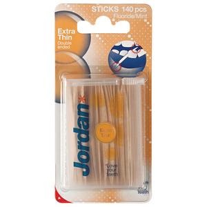 Jordan Clinic Dental Stick Extra Thin - extra tunn tandpetare