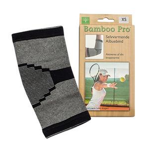 Bamboo Pro Armbågsbandage - självvärmande armbågsbandage minskar ömhet, stelhet, belastningsskador och slitage